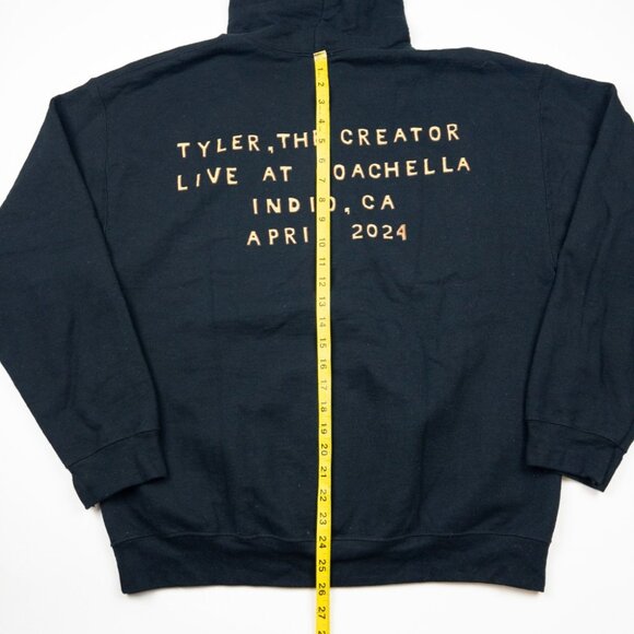 Tyler The Creator Coachella Hoodie Men Large Claymation Amex Exclusive Golf 2024 - Picture 9 of 12